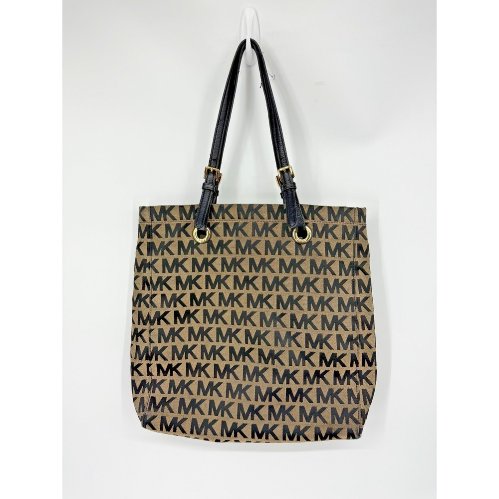 Michael Kors MK Signature Logo Tote Bag Large Office to Weekend Capsule Commuter - Picture 2 of 6